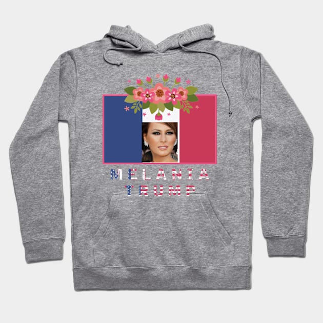 Melania Trump. Hoodie by NOSTALGIA1'